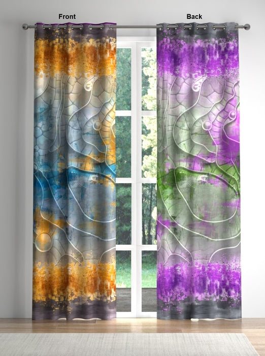 Cosmic Rain Reversible Blackout Panel
