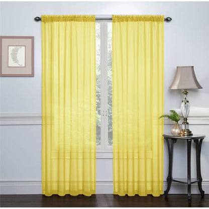 Jose Sheer Curtain Panel | Rodpocket