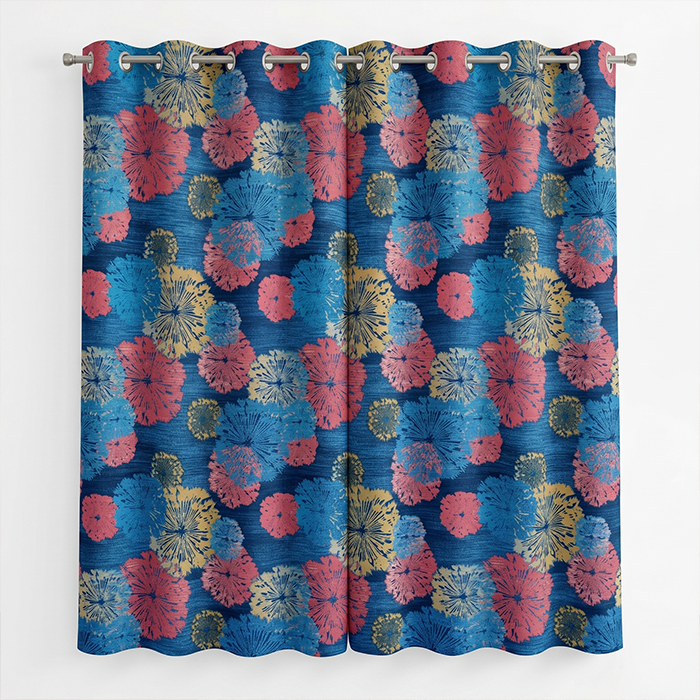 Celestial Burst Panel | Blackout or Sheer Panel