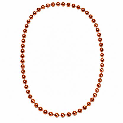 Round Carnival Beads | Metallic Finish
