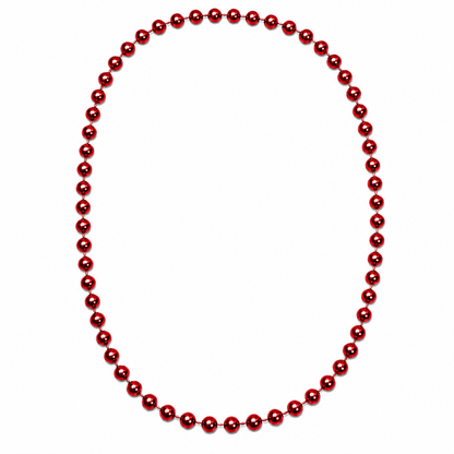 Round Carnival Beads | Metallic Finish
