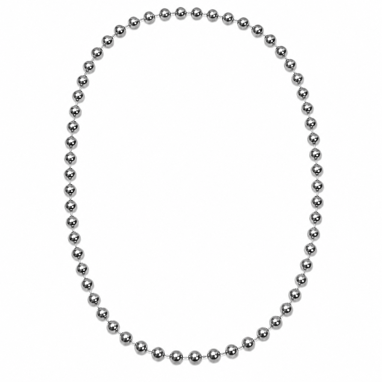 Round Carnival Beads | Metallic Finish