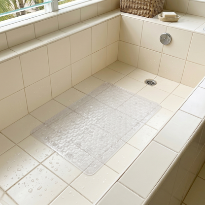 Protection Bath Mat | Geometric Design
