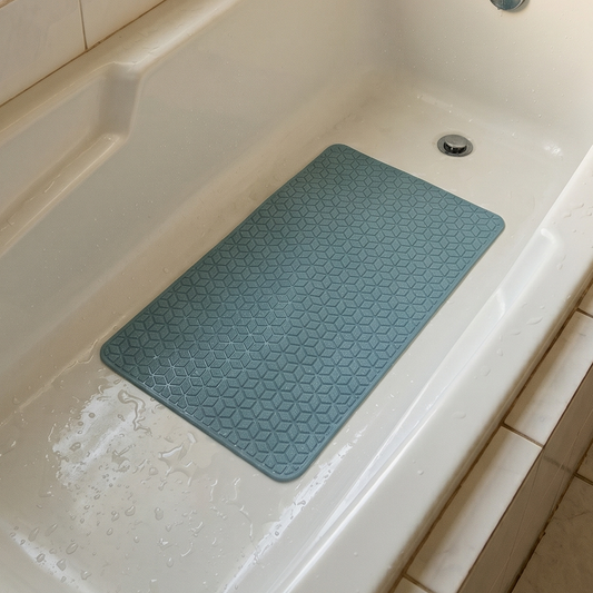 Protection Bath Mat | Geometric Design