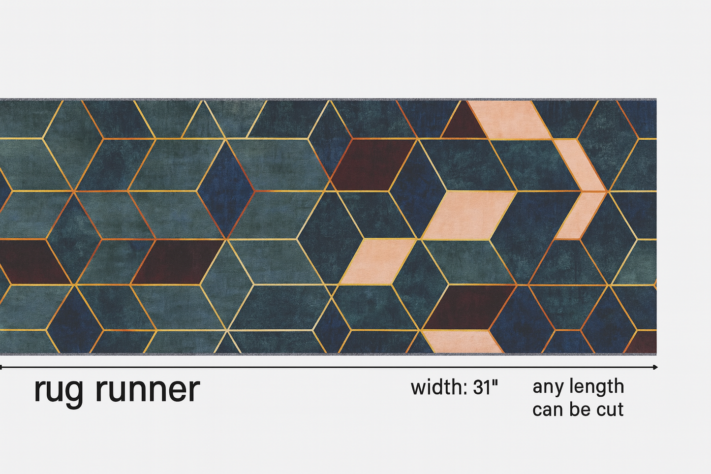 Rug Runner by yard