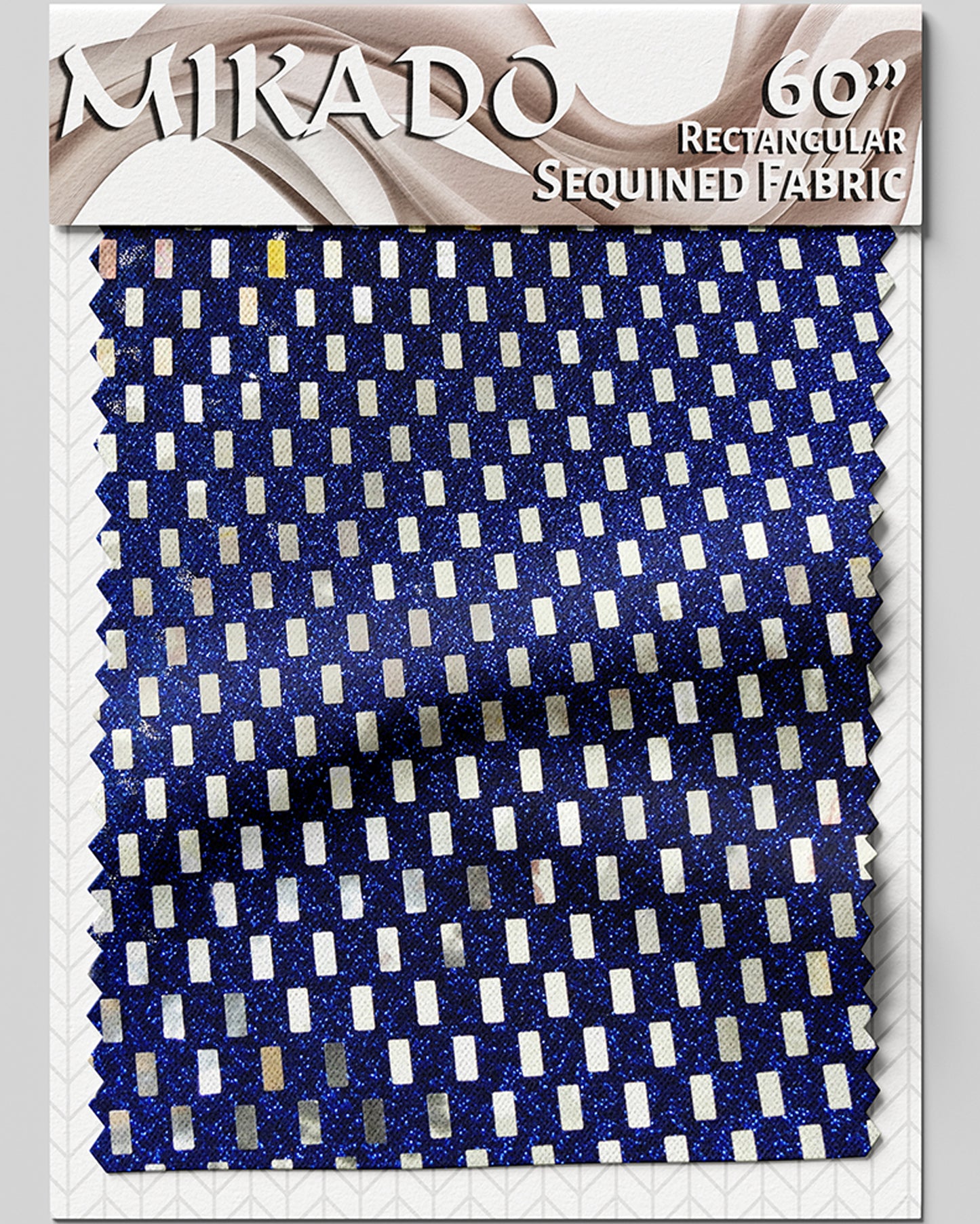 Sequined Fabric | Elongated Sequins