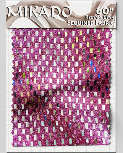 Sequined Fabric | Elongated Sequins