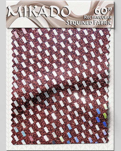 Sequined Fabric | Elongated Sequins