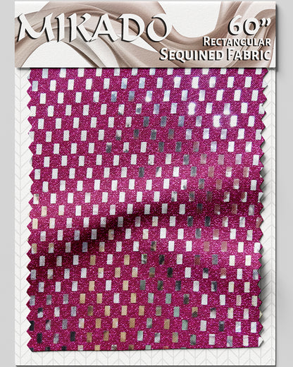 Sequined Fabric | Elongated Sequins