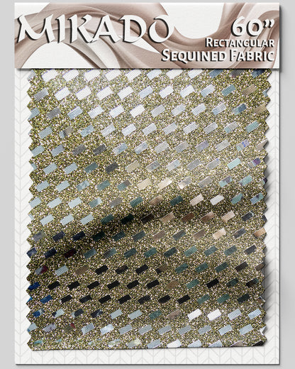 Sequined Fabric | Elongated Sequins