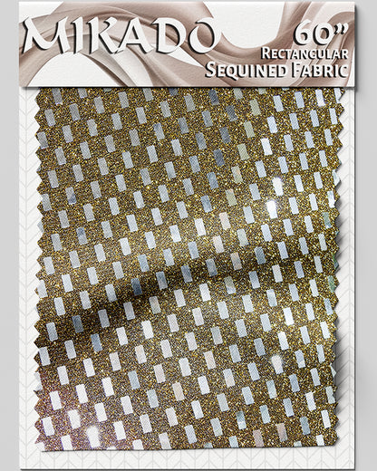 Sequined Fabric | Elongated Sequins