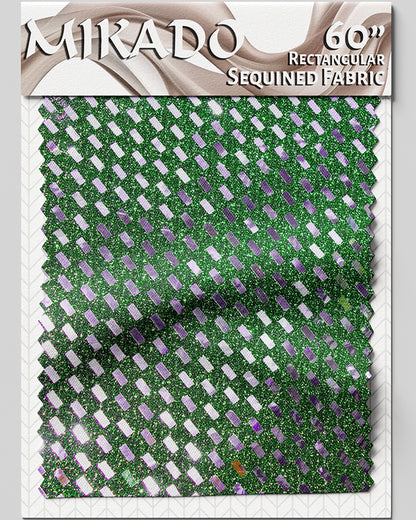 Sequined Fabric | Elongated Sequins