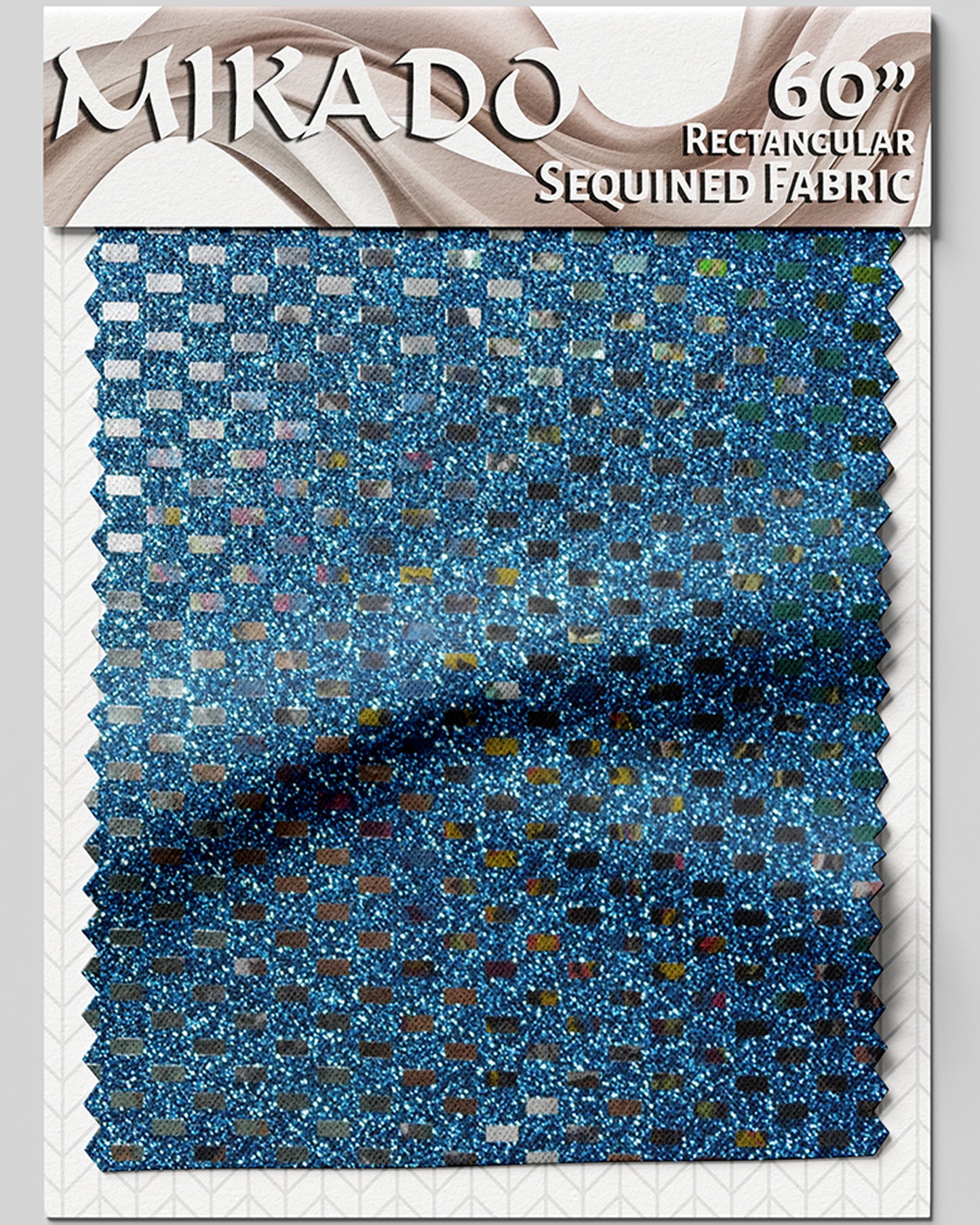Sequined Fabric | Elongated Sequins