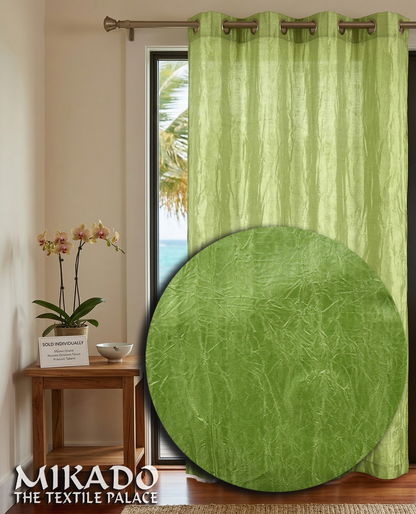 Shane Crushed Taffeta Grommet Panel