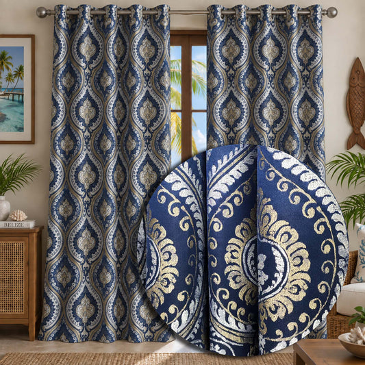 Sharen Panels | Heavy Satin Jacquard  (Buy 1 Get 1 Free)