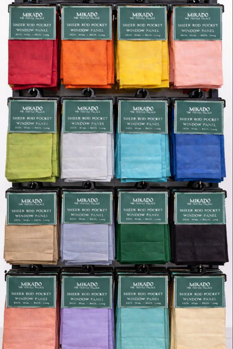 Jose Sheer Curtain Panel | Rodpocket