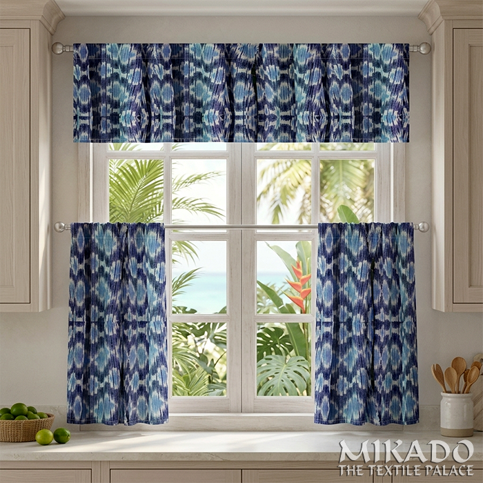 Shelly Botanical | Kitchen Curtains | Cotton