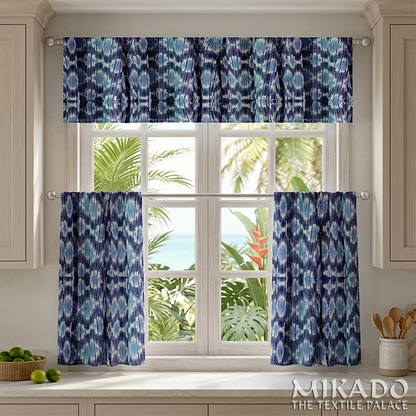 Shelly Botanical | Kitchen Curtains | Cotton