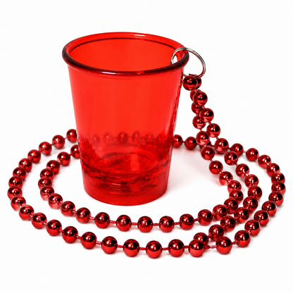 Carnival Beads + Light up Shot Cup