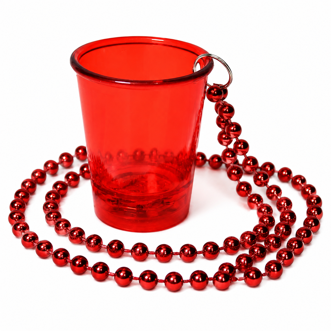 Carnival Beads + Light up Shot Cup
