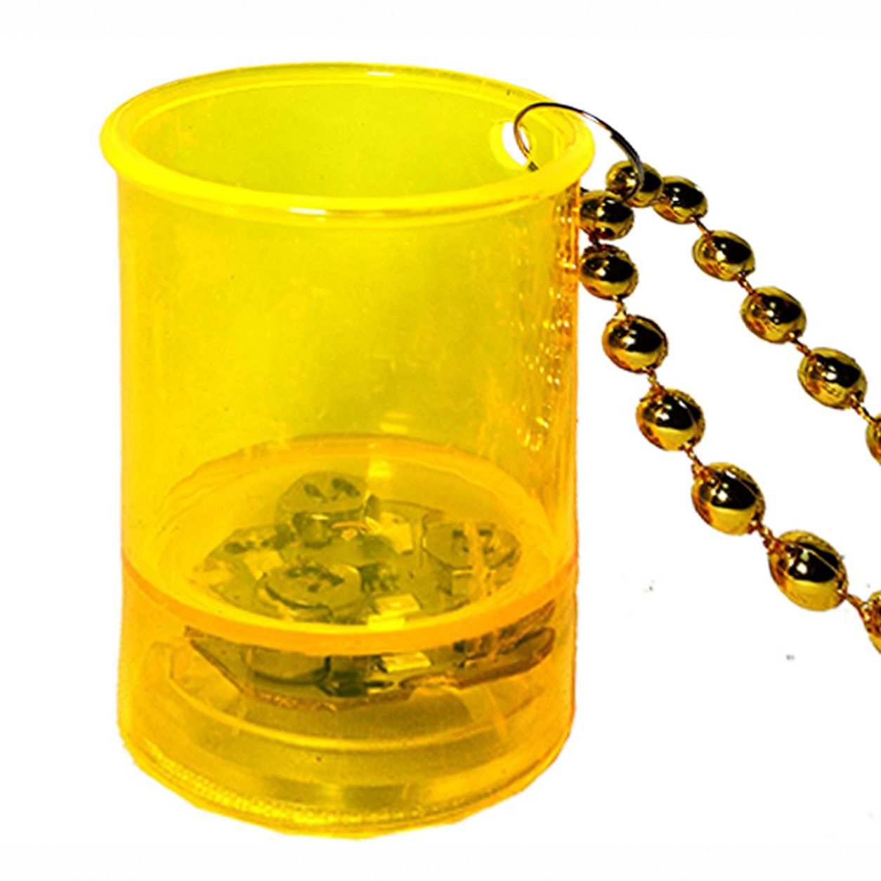 Carnival Beads + Light up Shot Cup