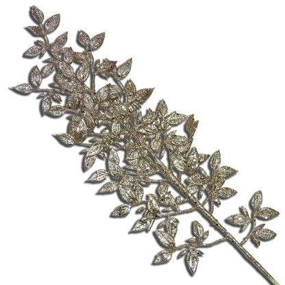 Glittered Fern | Decorative | Floral Accent