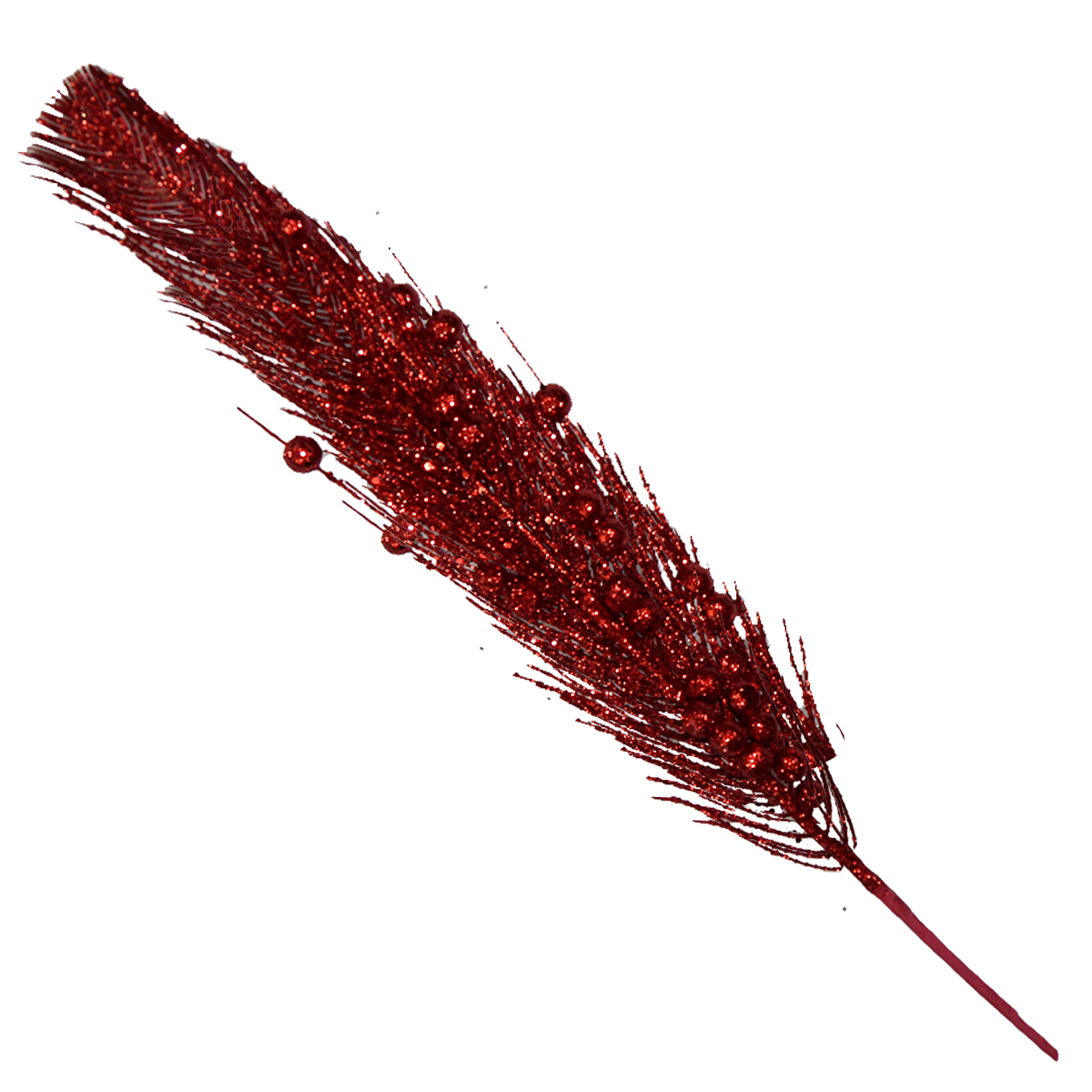 Glittered Feather | Decorative