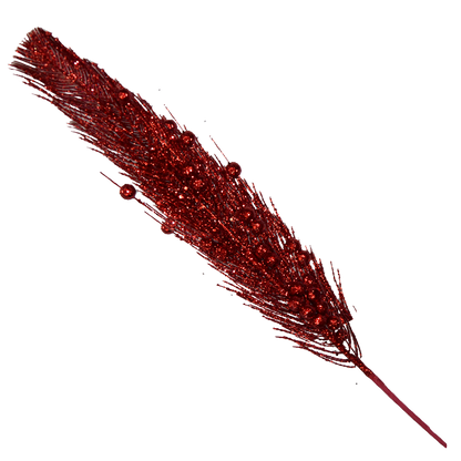 Glittered Feather | Decorative