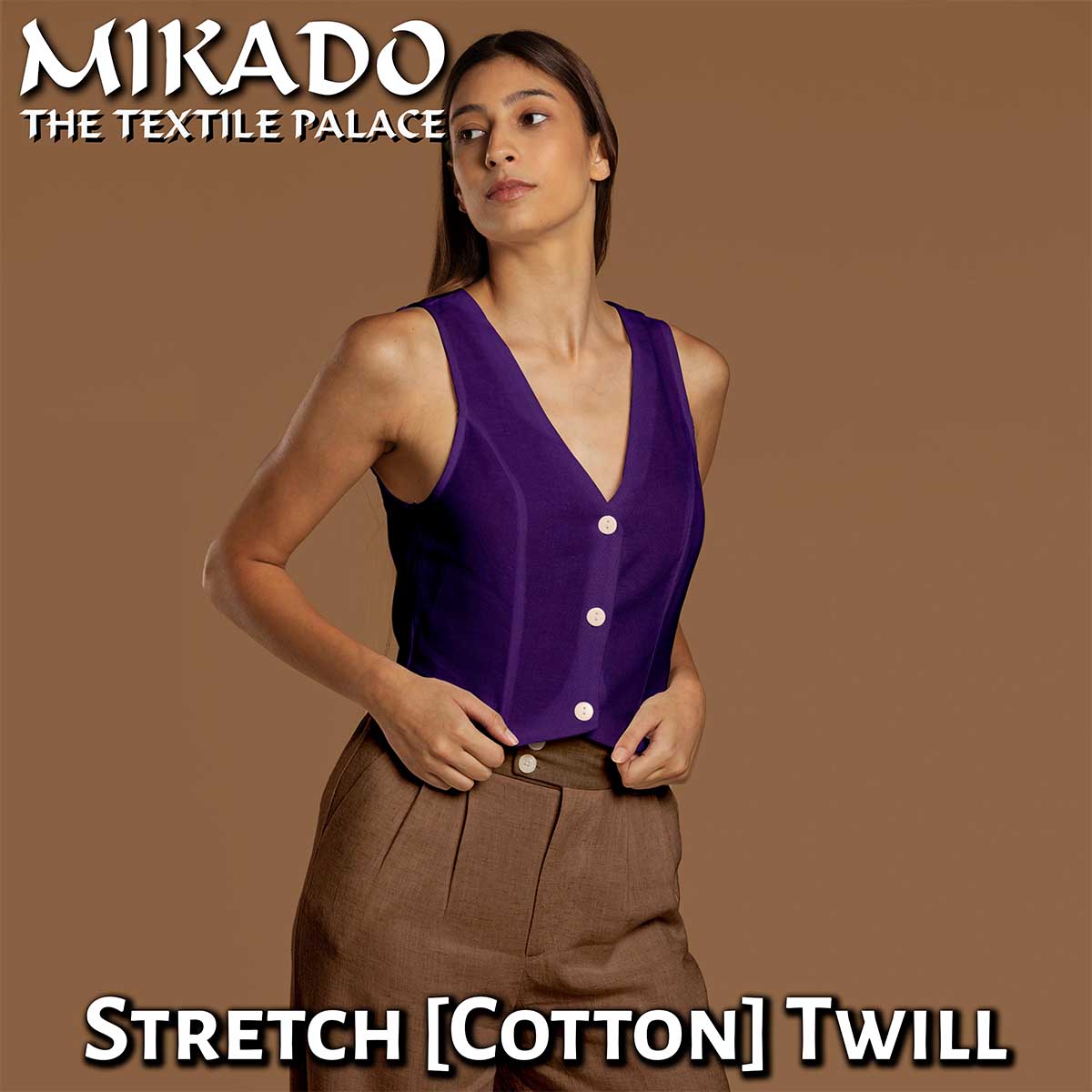Cotton Twill | Stretch
