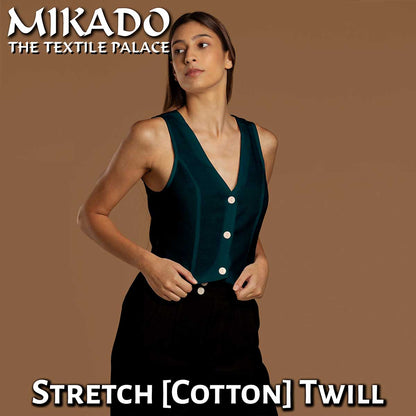 Cotton Twill | Stretch