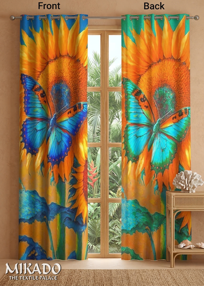 Sunshine Monarch 🦋 Reversible Blackout Panel