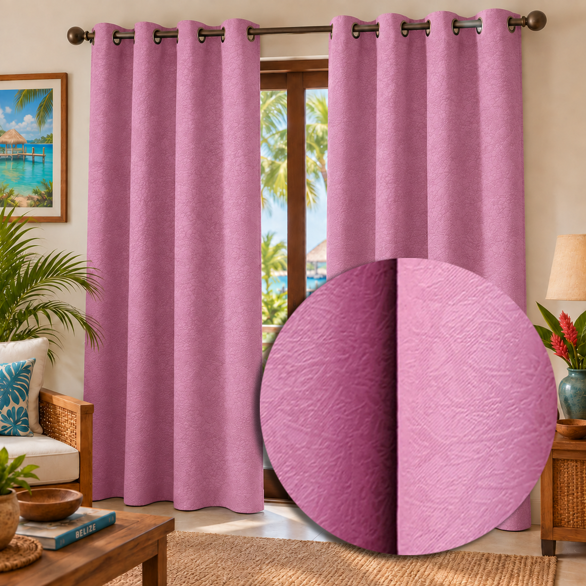 Sweet Dreams Textured Blackout Panel | Buy 1 Get 1 Free