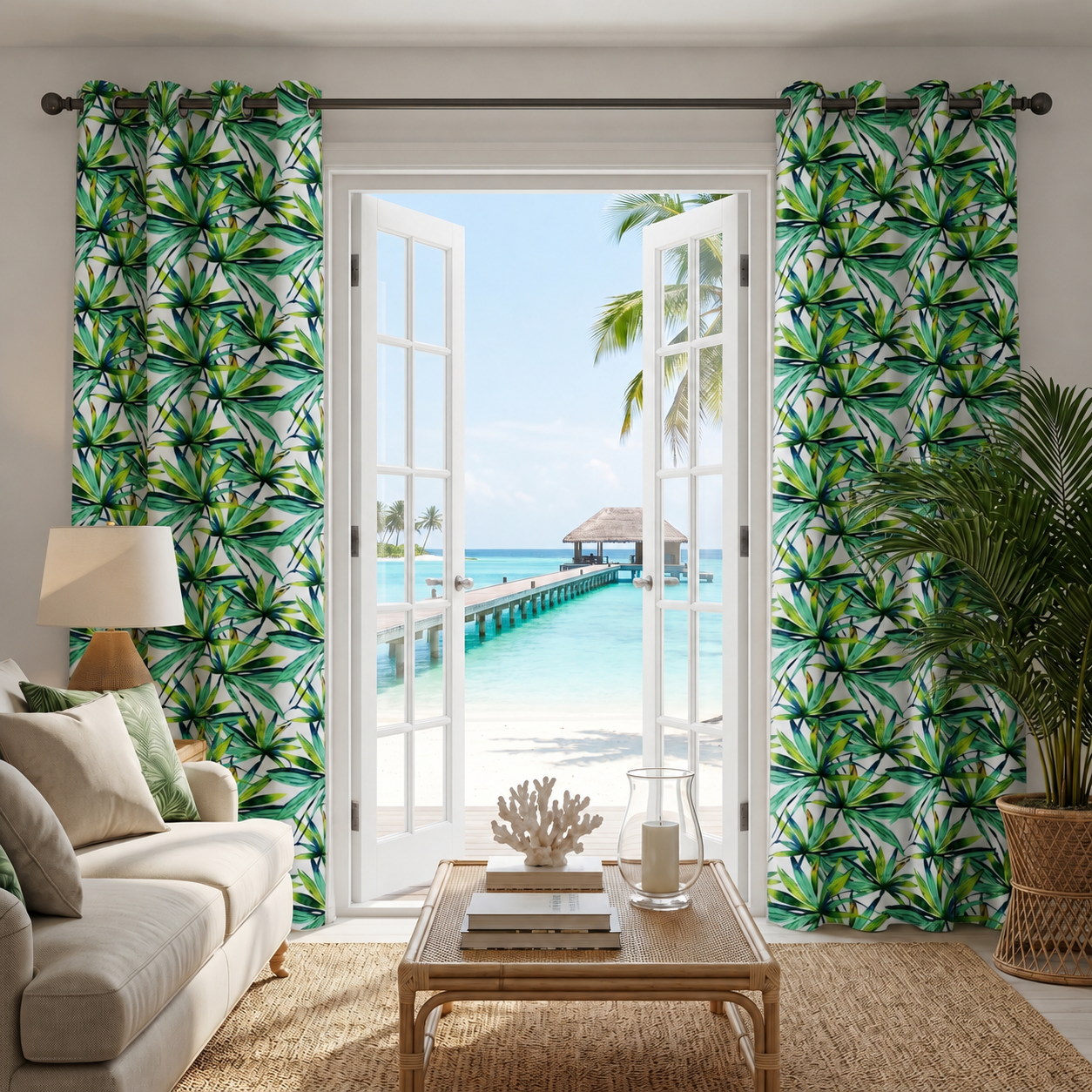 Palm Breeze Collection | 100% Cotton