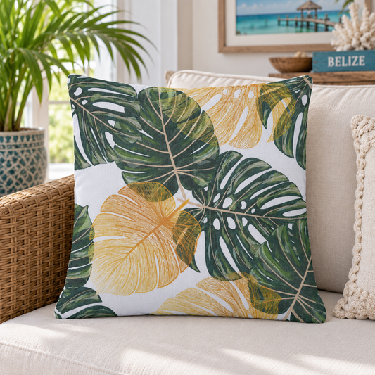 Leaf Cushion Cover