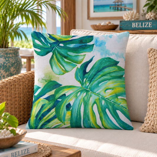 Leaf Cushion Cover