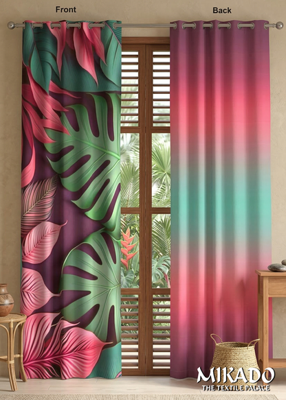 Tropical Dawn🌿 Reversible Blackout Panel