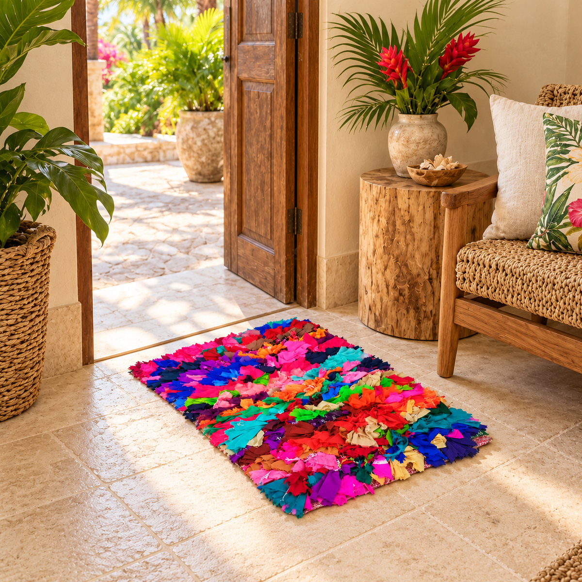 Honolulu Handmade Rug, 20 × 32 in | 50% off