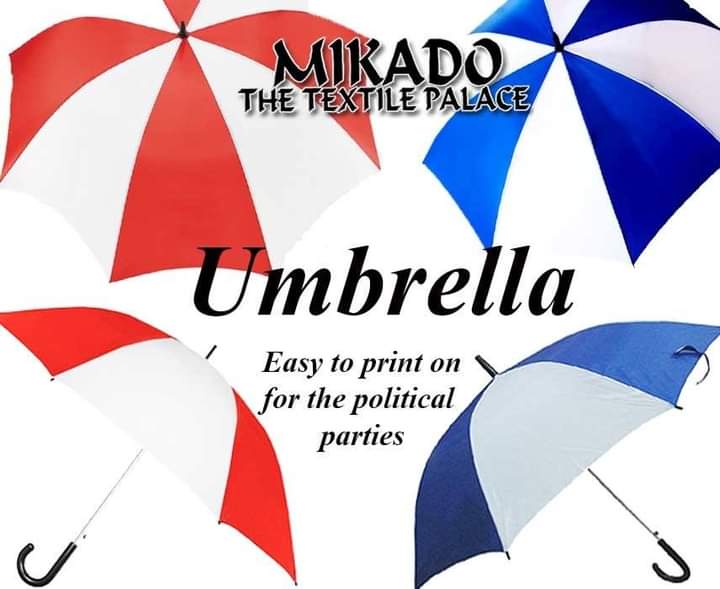 Umbrellas | Red / Blue