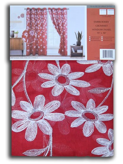Aarya Embroidered Heavy Sheer Panel