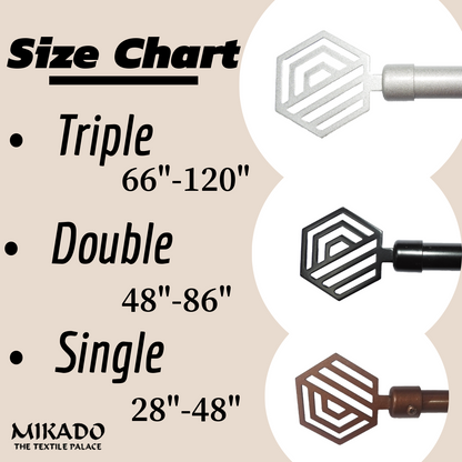 Curtain Rods | Metal