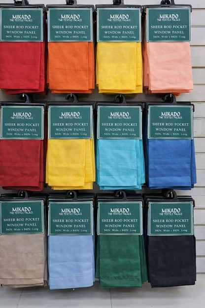 Jose Sheer Curtain Panel | Rodpocket