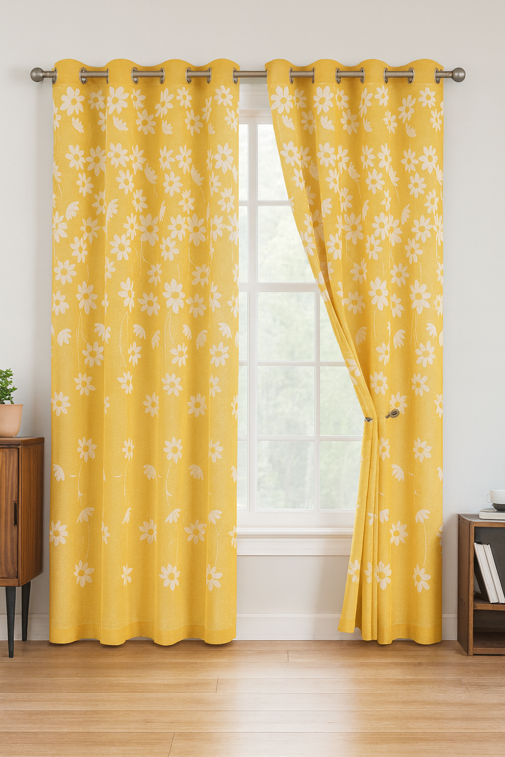 Aarya Embroidered Heavy Sheer Panel