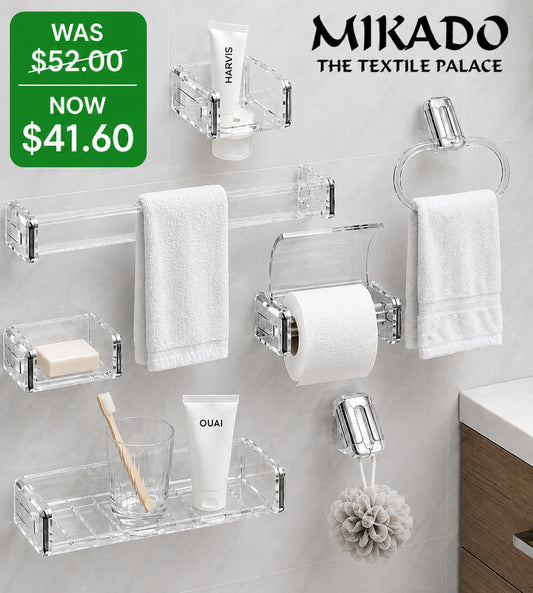 Bathroom Accessory Set (7 piece)